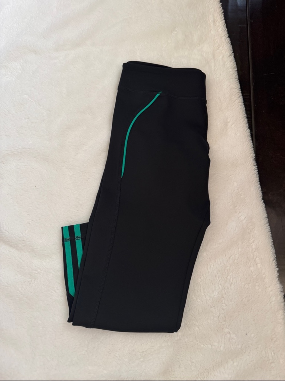 Adidas Black Capri Leggings Size M - Picture 9 of 10